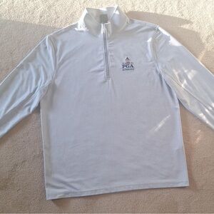 Dunning Golf PGA Championship 2022 Southern Hills 1/4 Zip Pullover Gray Medium